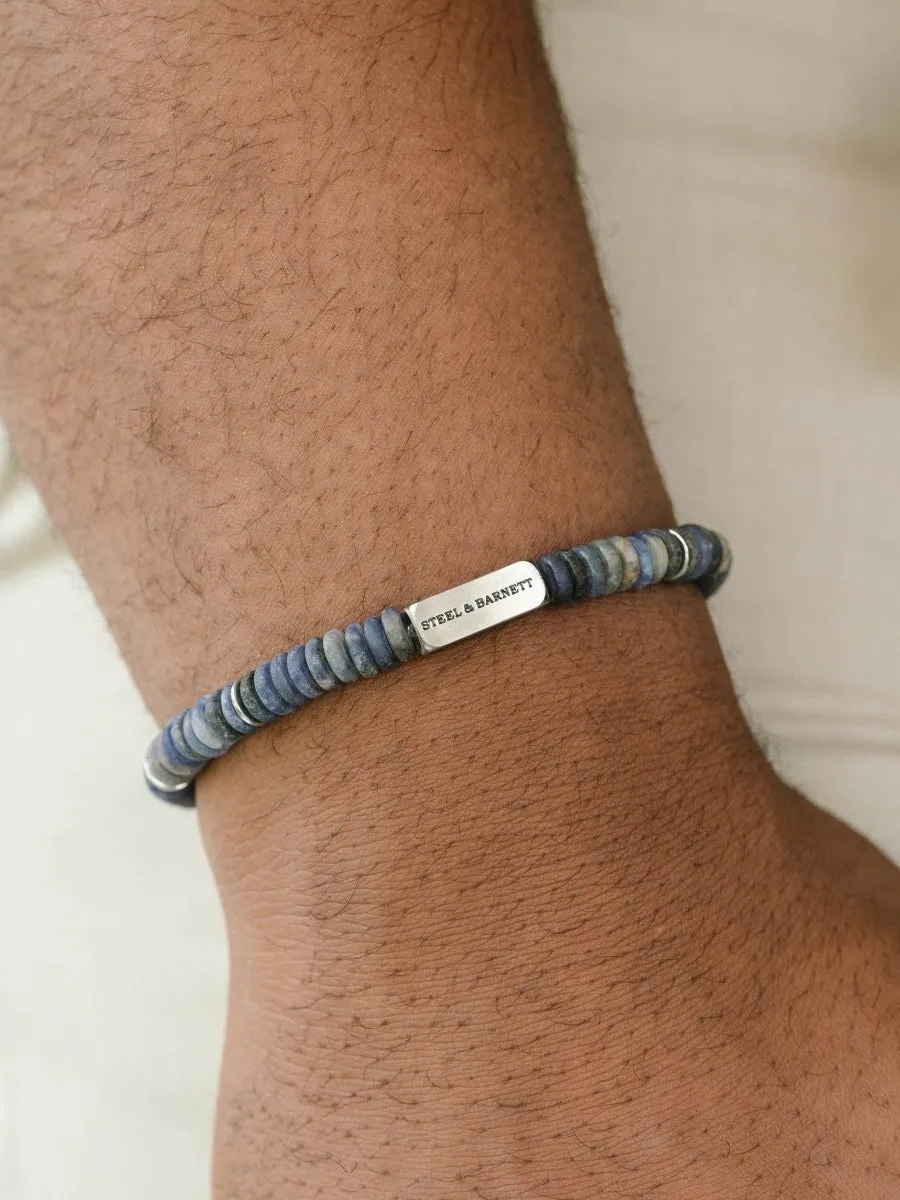 Stones bracelet two tone - matt sodalite sold by Brando product image thumbnail 2