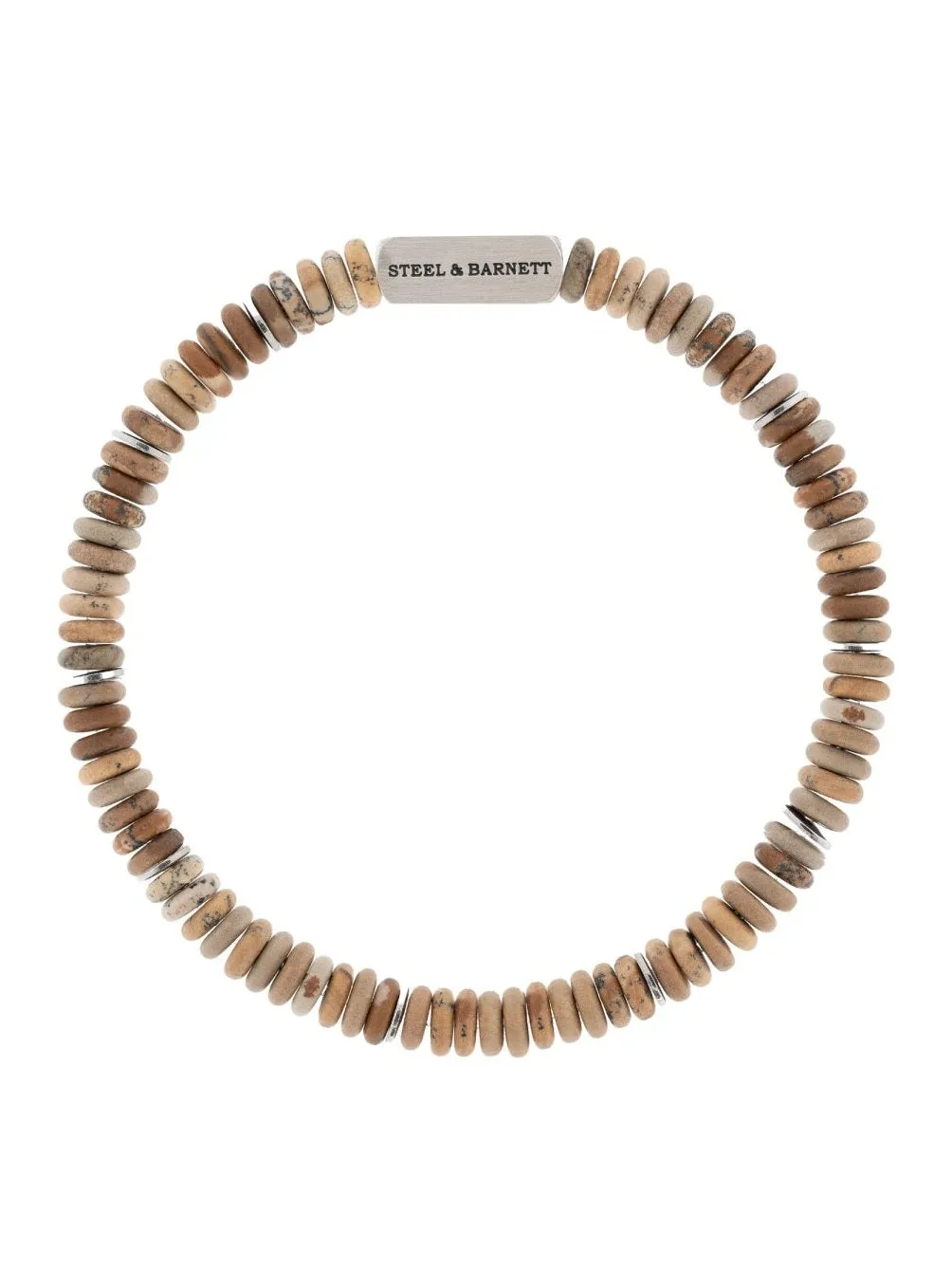 Stones bracelet two tone - matt wood sold by Brando