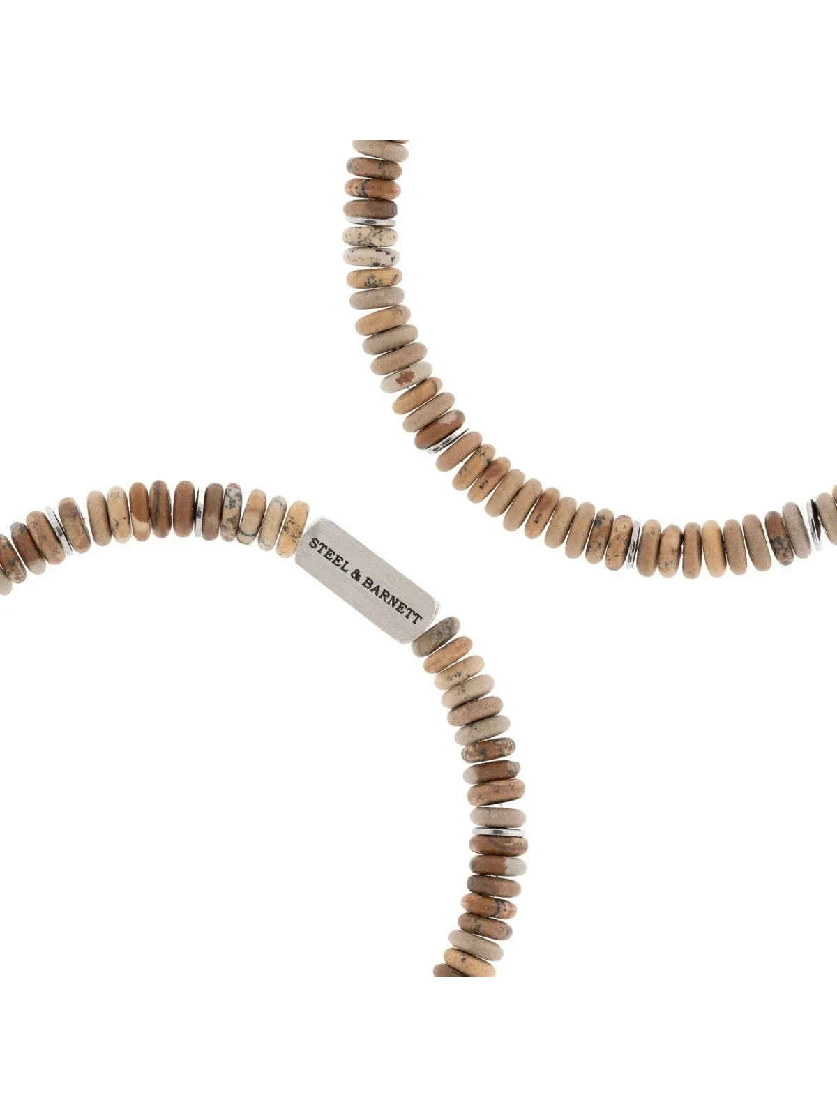 Stones bracelet two tone - matt wood sold by Brando product image thumbnail 3