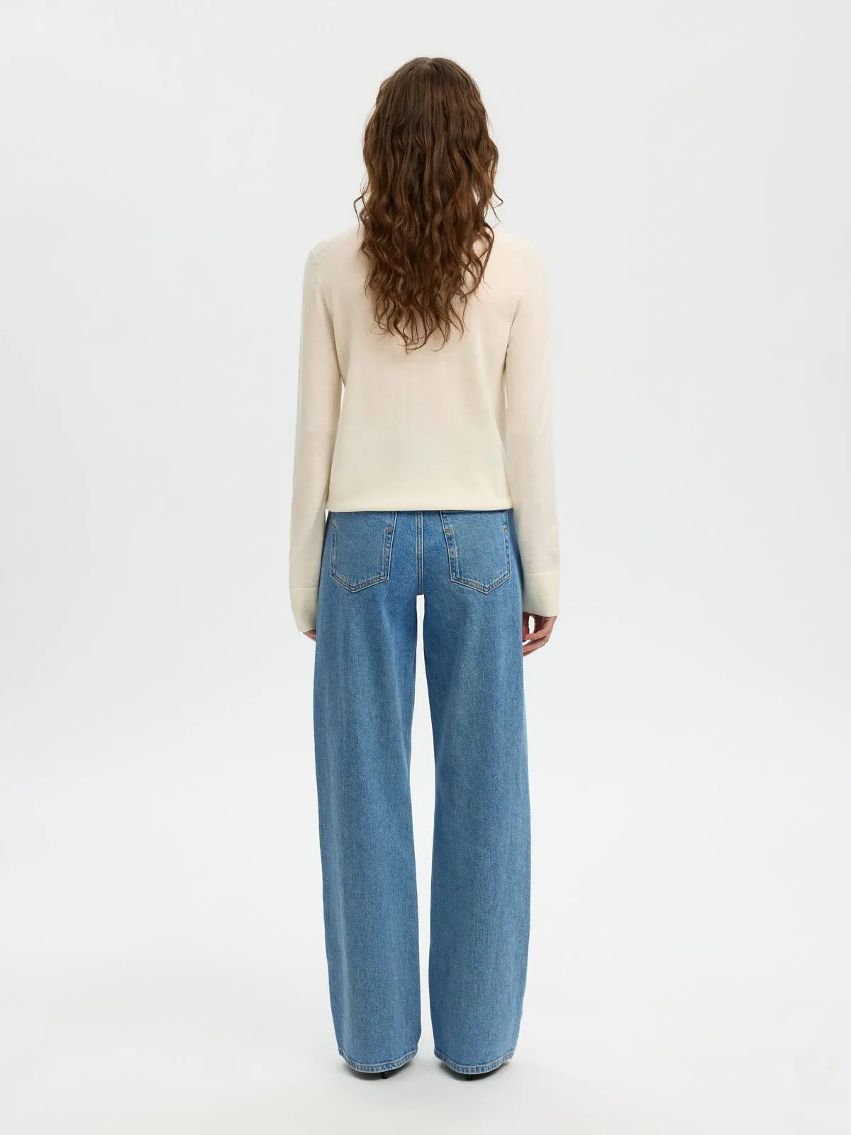 Wide bea kori jeans - light blue denim sold by Brando product image thumbnail 4