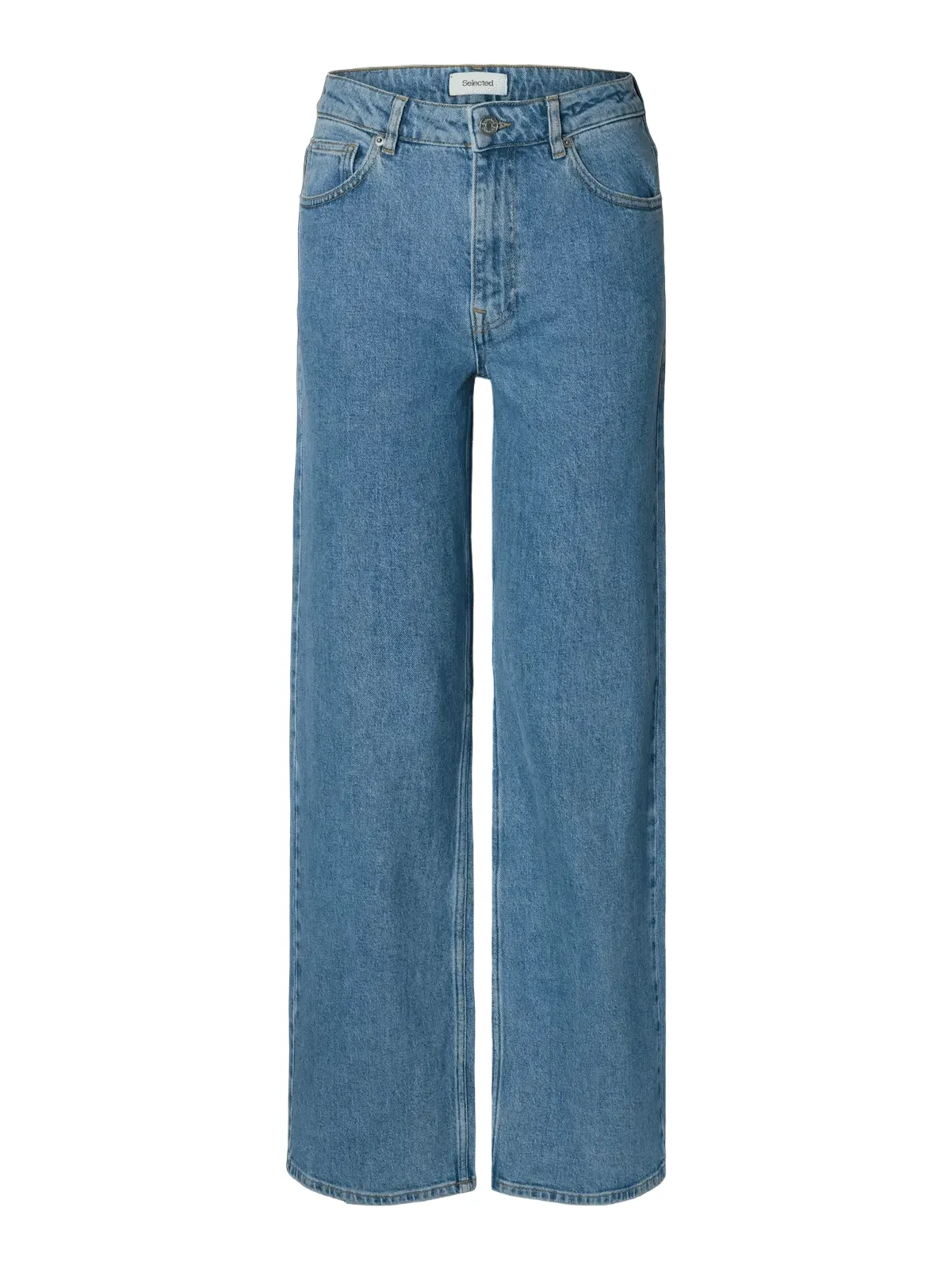 Wide bea kori jeans - light blue denim sold by Brando