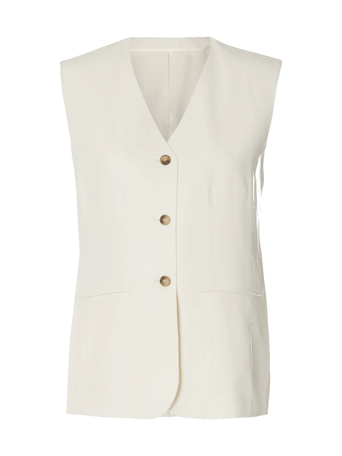Ellie vest - egret sold by Brando