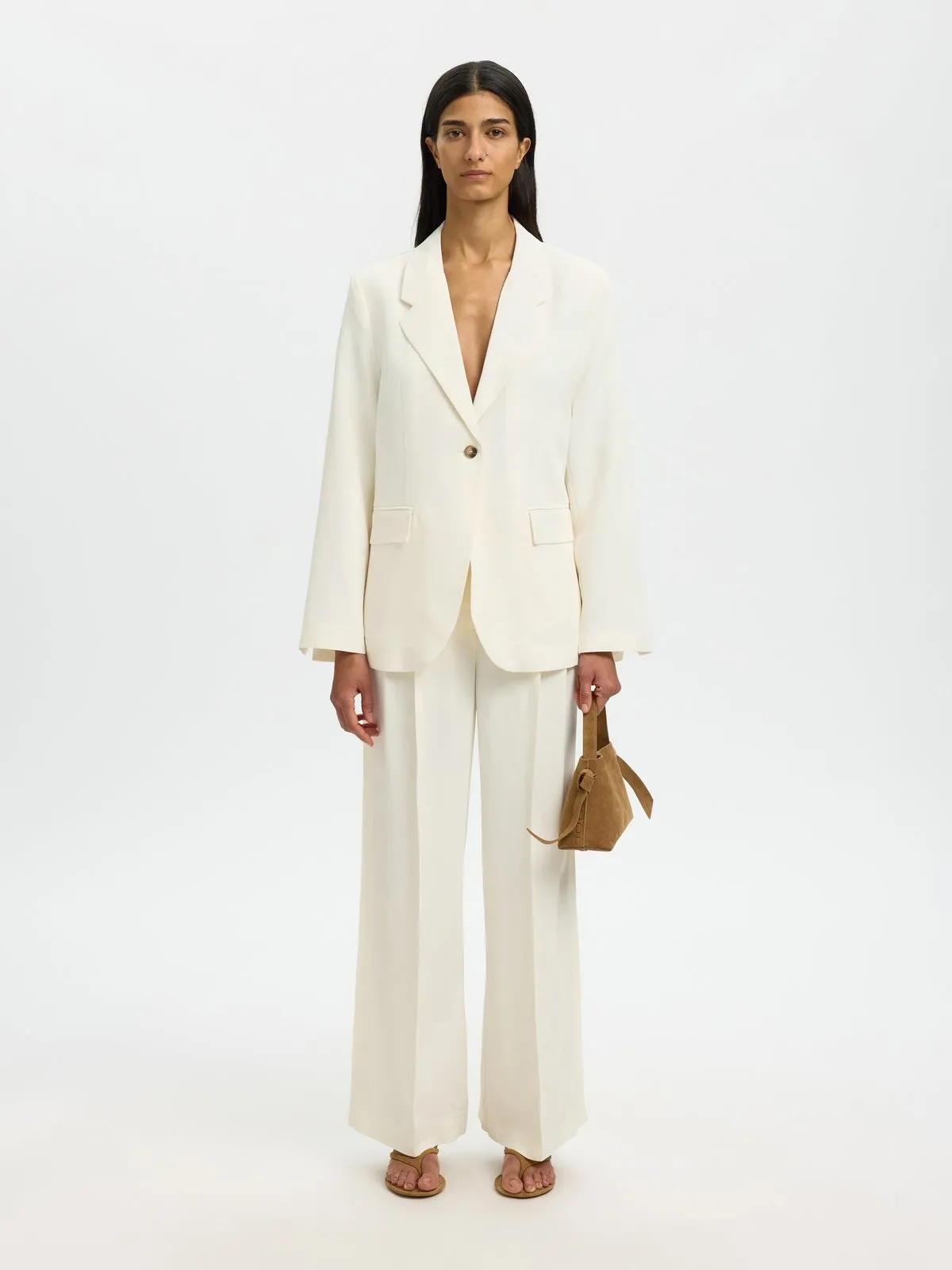 Ellie blazer - egret sold by Brando product image thumbnail 5