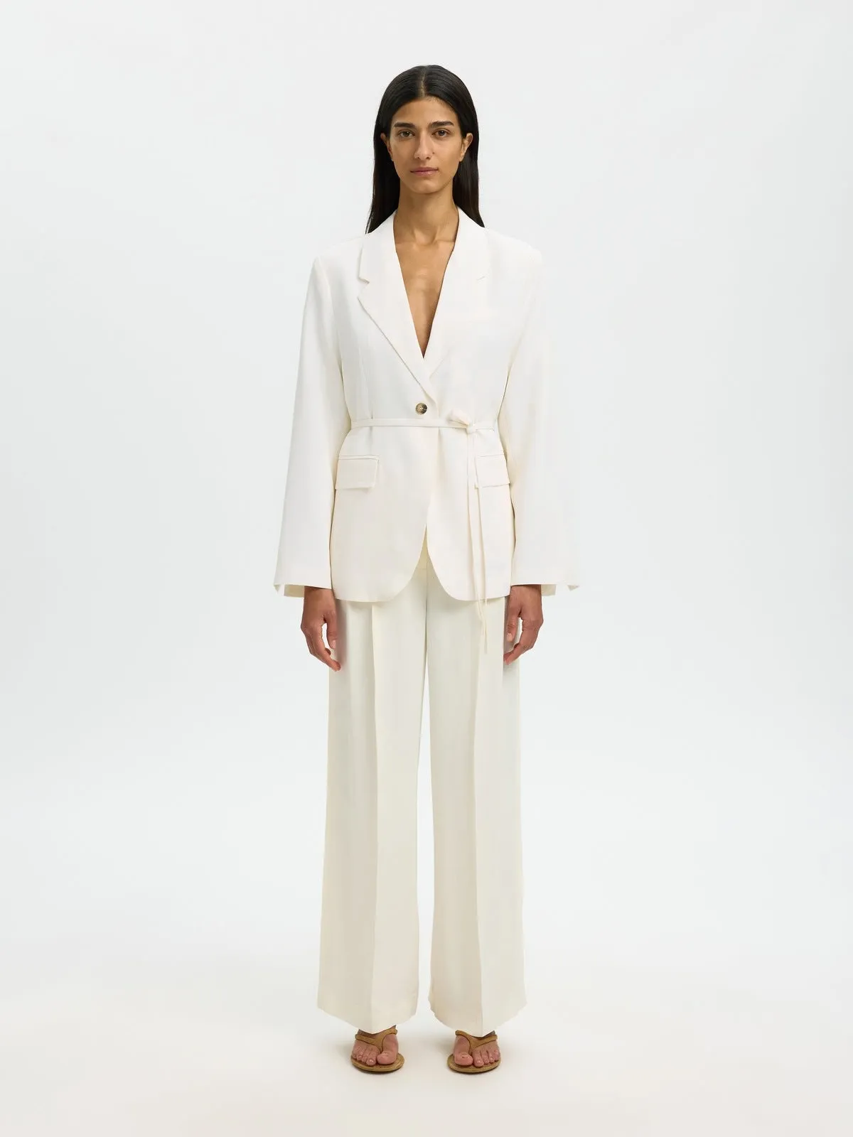 Ellie blazer - egret sold by Brando product image thumbnail 4