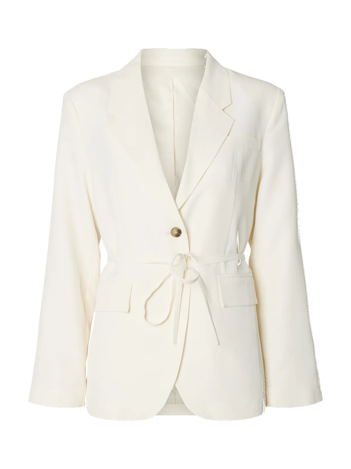 Ellie blazer - egret sold by Brando