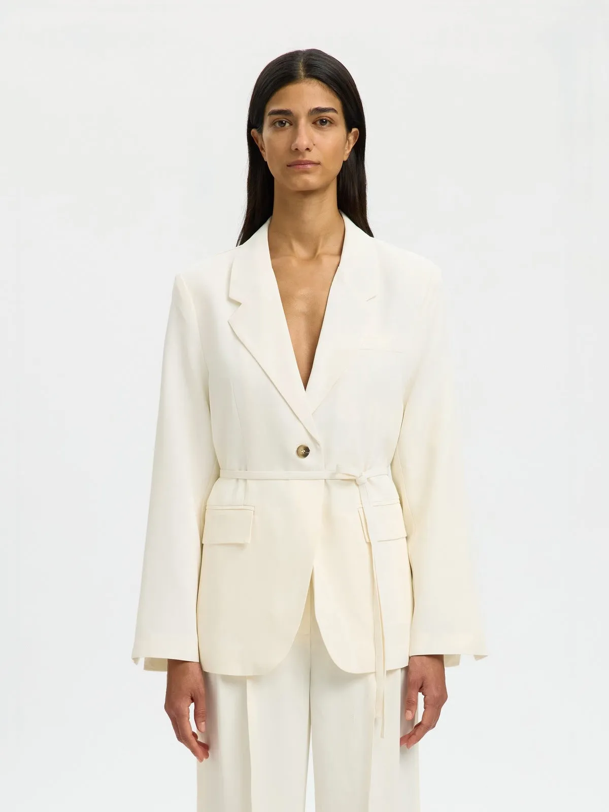 Ellie blazer - egret sold by Brando product image thumbnail 2