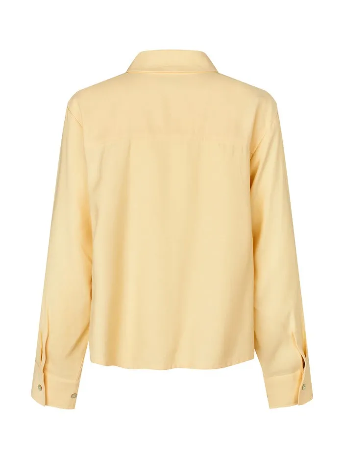 Elio skjorte - summer yellow sold by Brando product image thumbnail 2