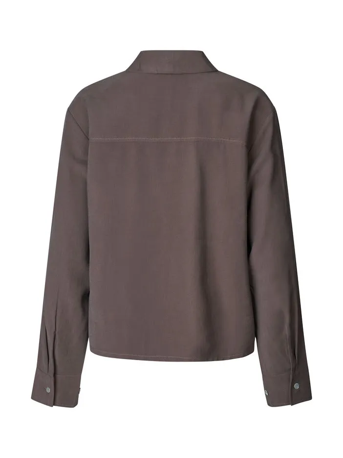 Elio genser - chocolate brown sold by Brando product image thumbnail 2