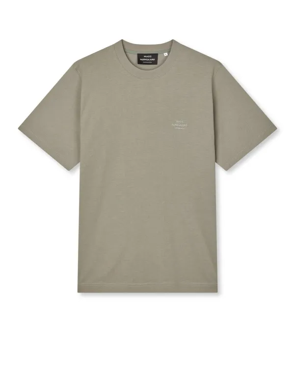 Cotton jersey frode logo tee t-skjorte - overland trek made by Mads Norgaard