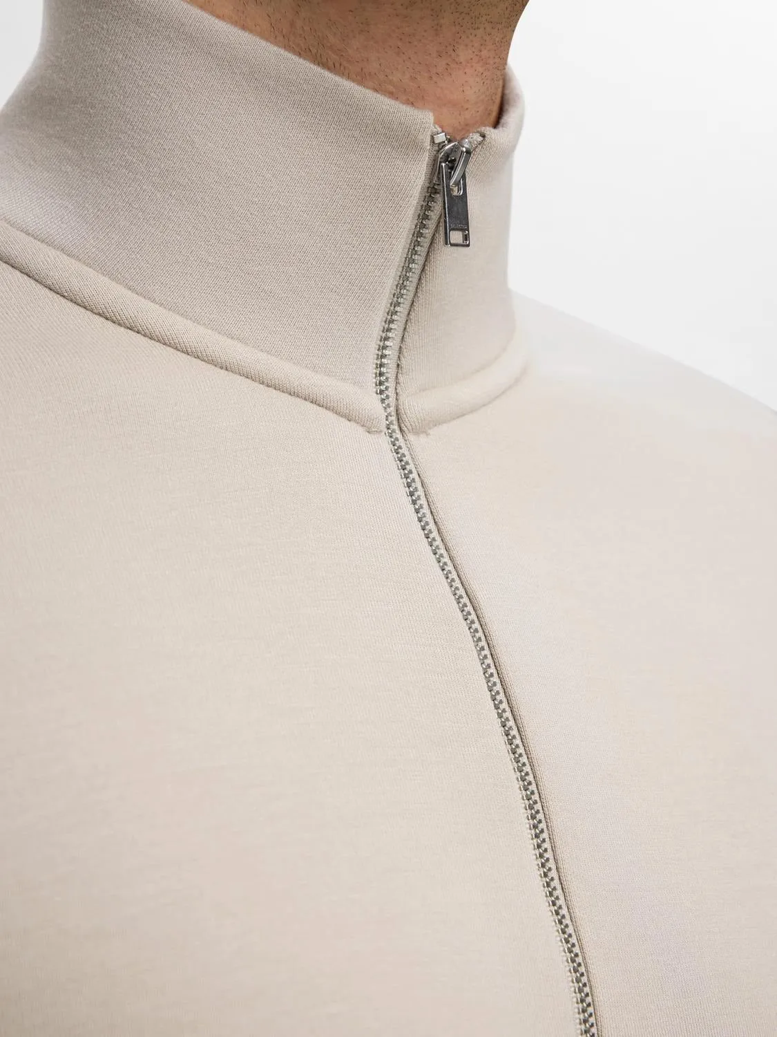 Emanuel soft zip high neck - pure cashmere sold by Brando product image thumbnail 5