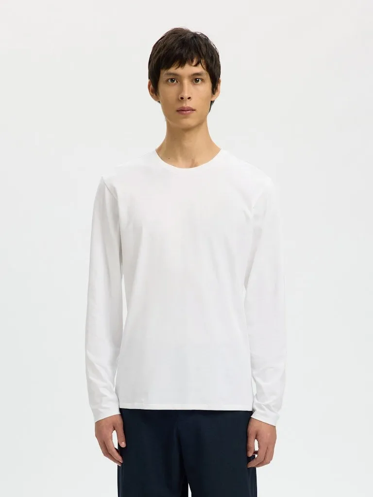 New pima ls t-skjorte - bright white sold by Brando product image thumbnail 4