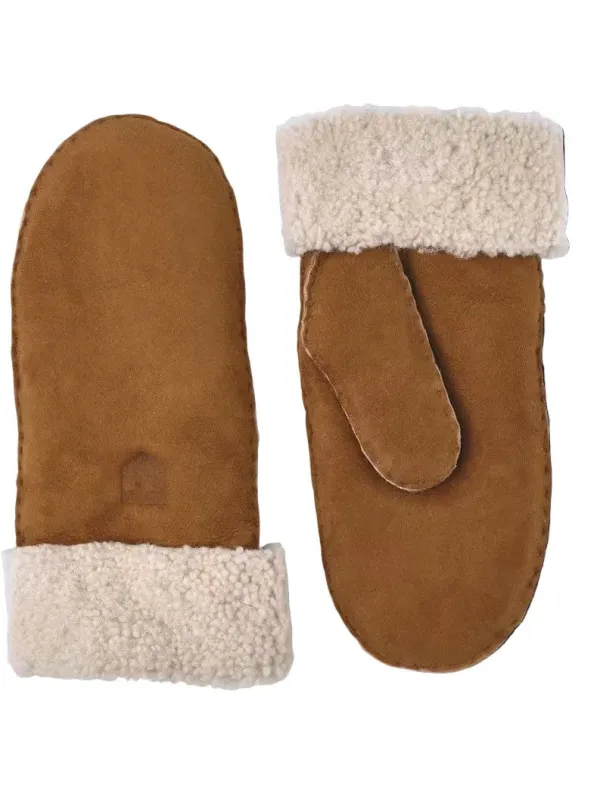 Sheepskin votter - cork made by HESTRA