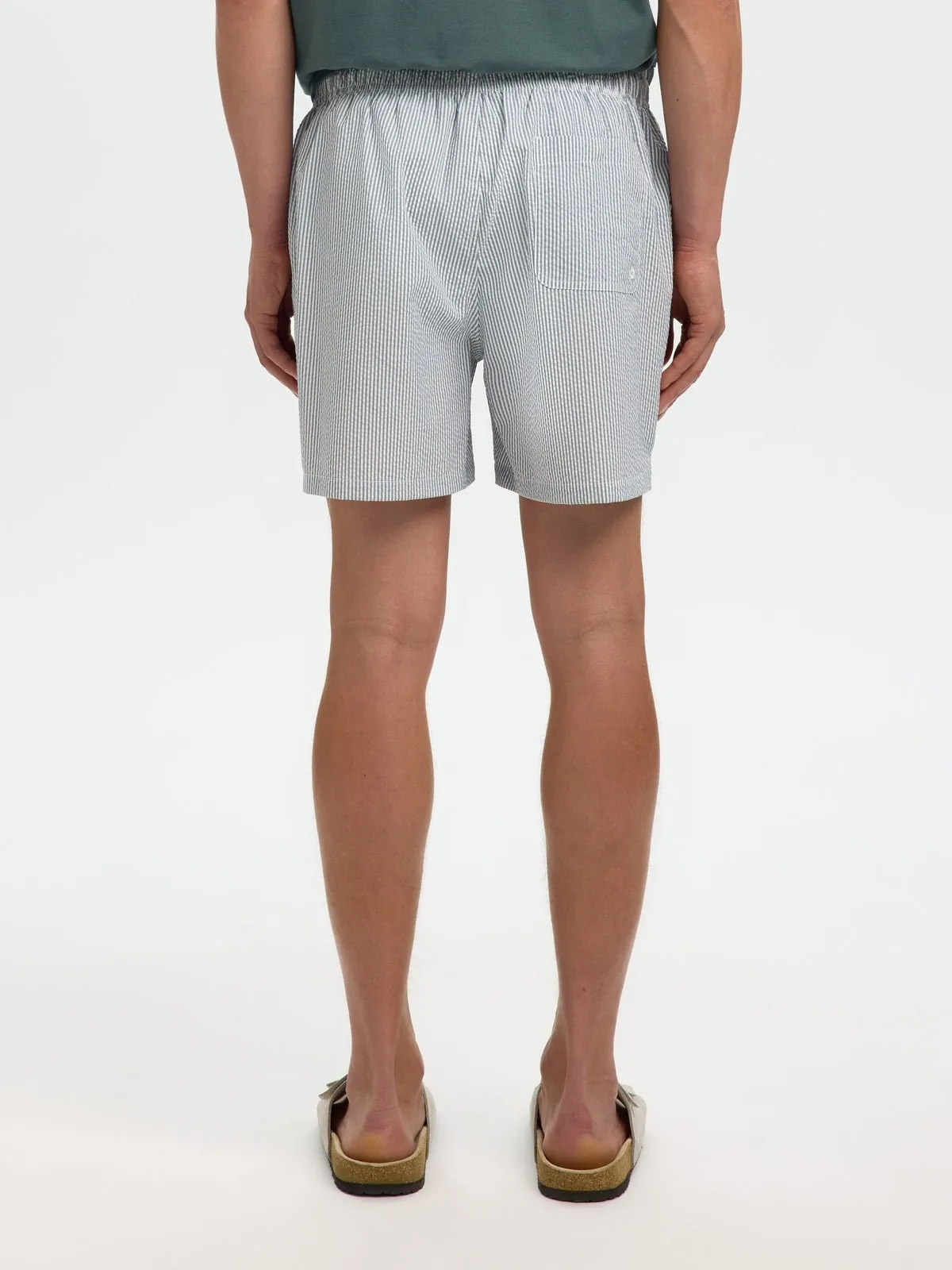 Cooper seersucker badeshorts - blue mirage sold by Brando product image thumbnail 4