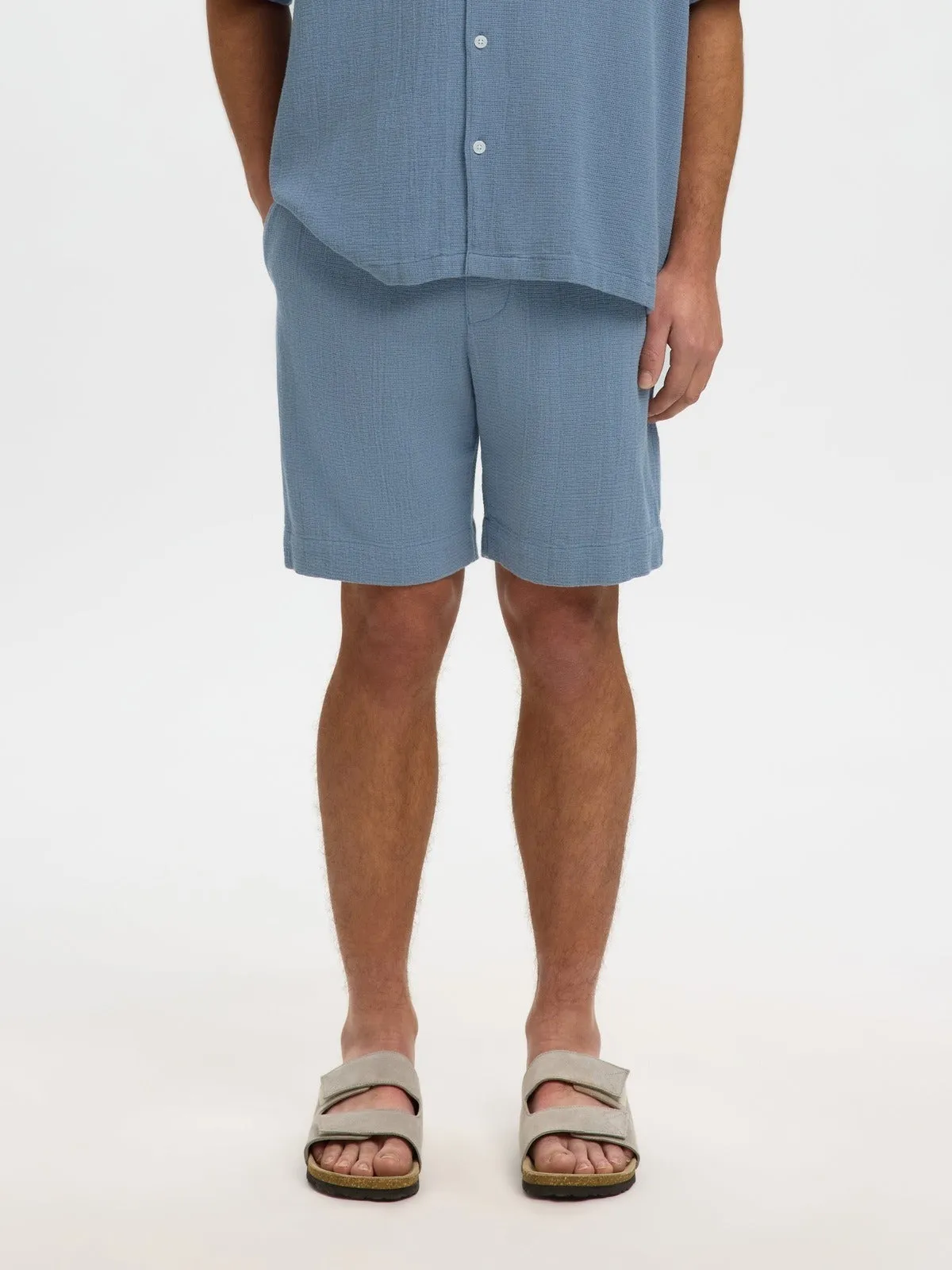 Cal regular shorts - blue mirage sold by Brando product image thumbnail 2