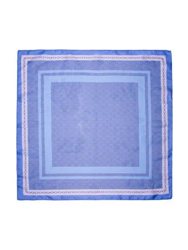 Skjerf småmønstert - lys blå sold by Brando product image thumbnail 2