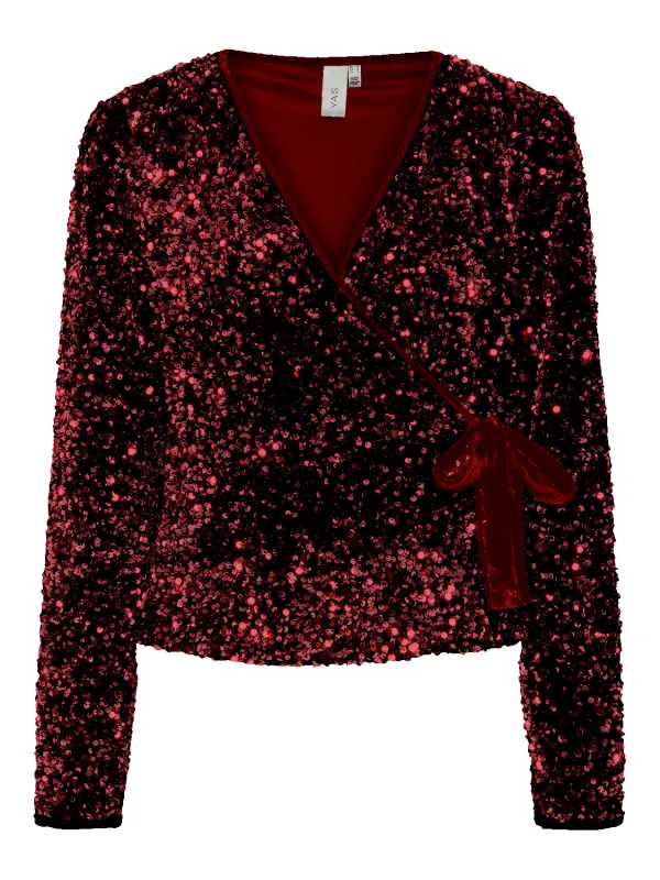 Elle wrap topp - port royale made by YAS