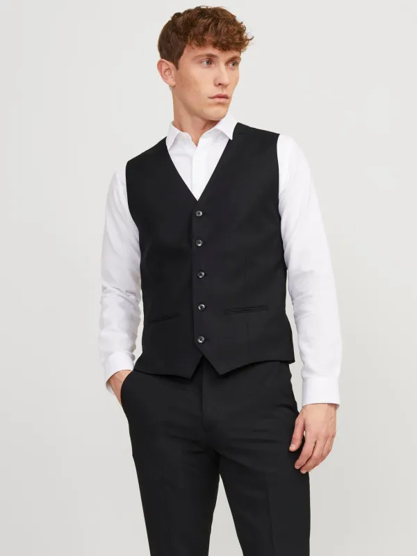 Solaris vest - black made by Jack & Jones