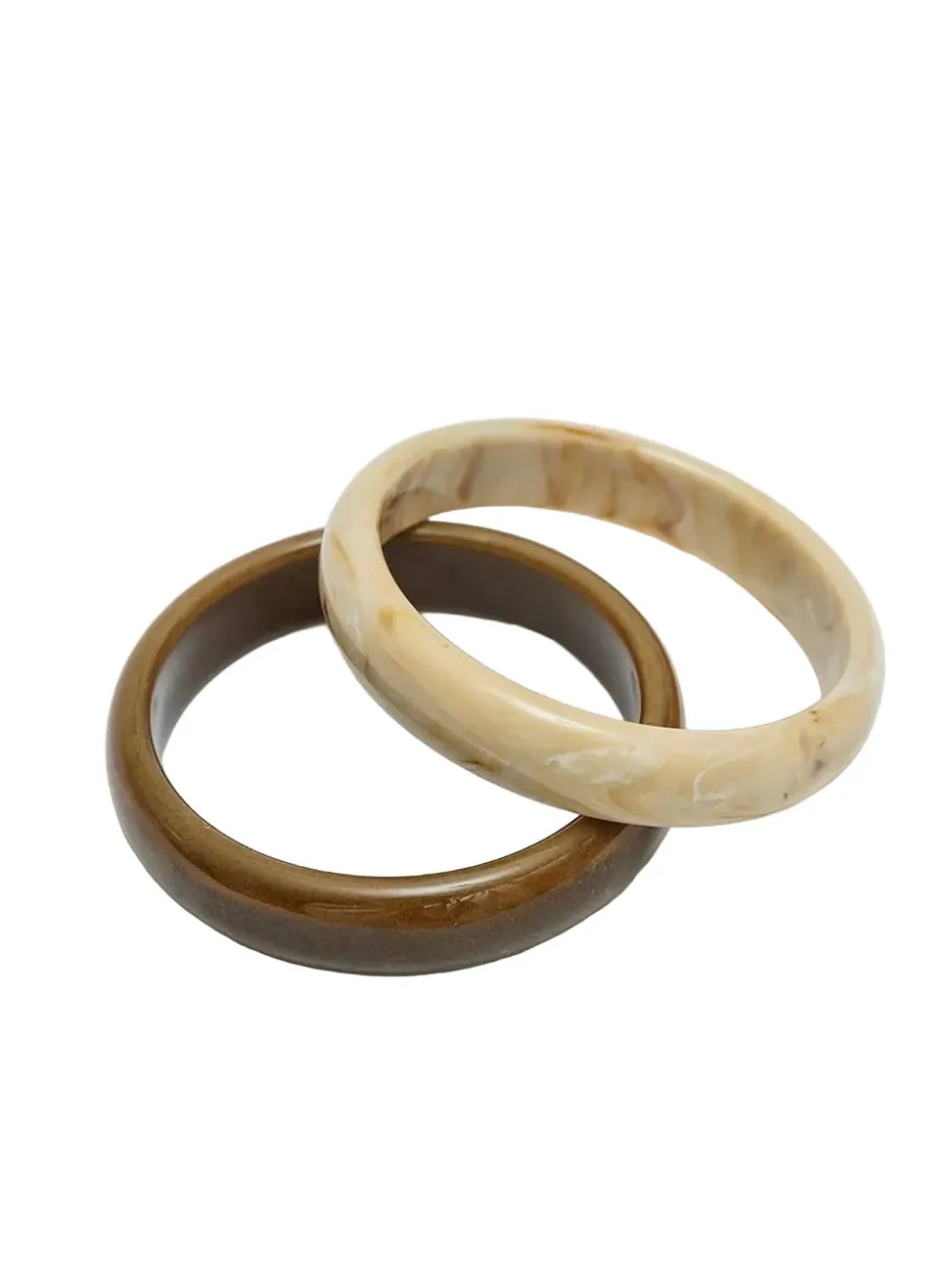 Bangle 2 sett - khaki/beige sold by Brando