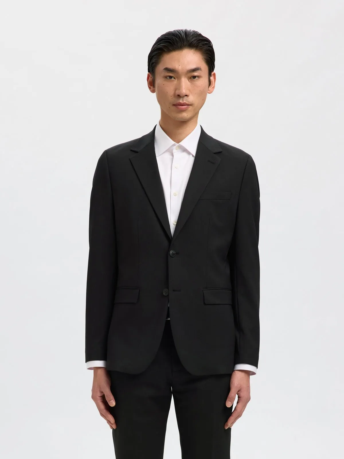 Slim theo ull blazer - black sold by Brando product image thumbnail 2