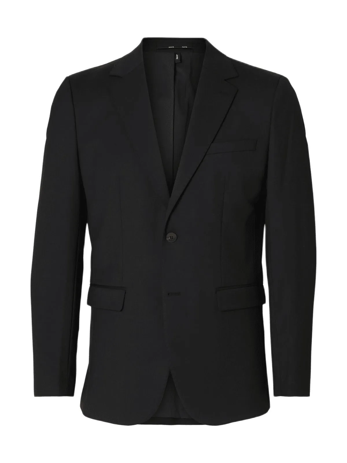 Slim theo ull blazer - black sold by Brando