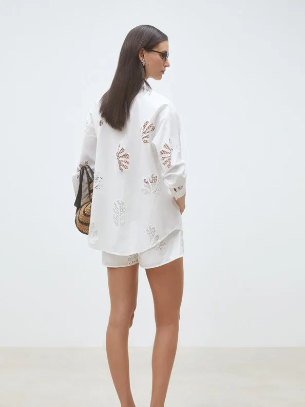 Loula skjorte - blanc casse sold by Brando product image thumbnail 4