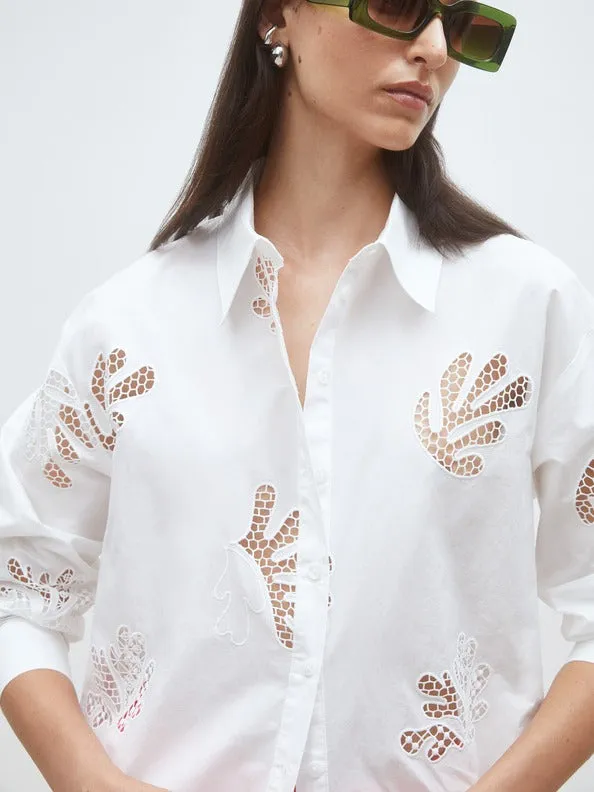 Loula skjorte - blanc casse sold by Brando product image thumbnail 3