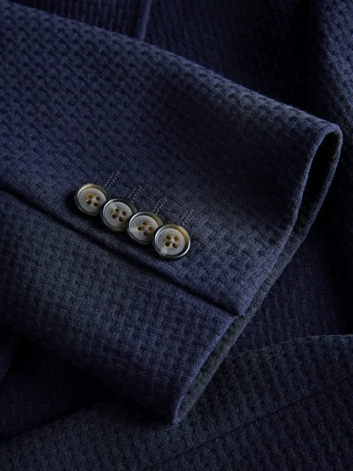 Blaenzo jersey blazer - dark navy sold by Brando product image thumbnail 4