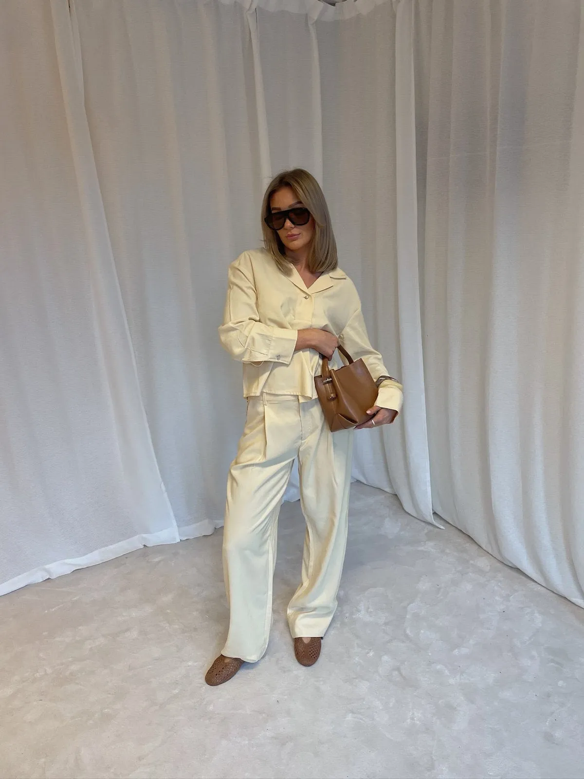 Elio skjorte - summer yellow sold by Brando product image thumbnail 3