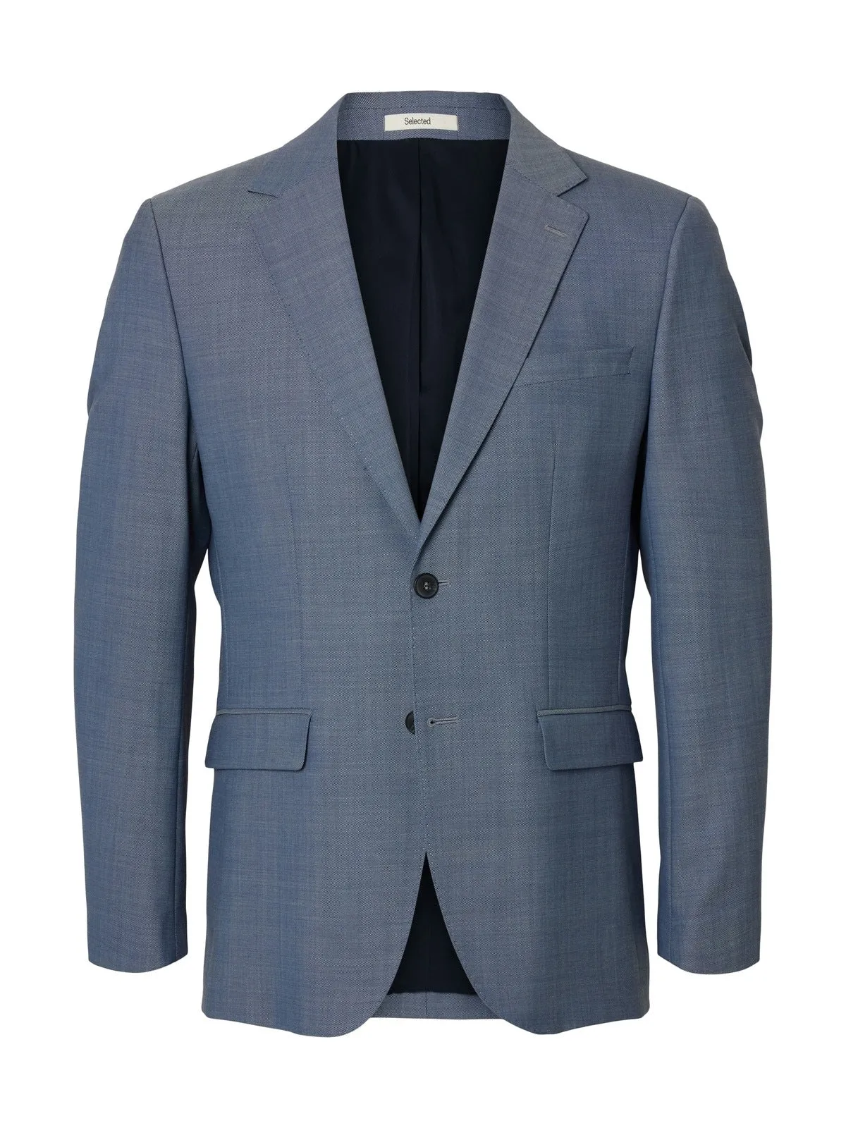 Slim theo ull blazer - light blue sold by Brando