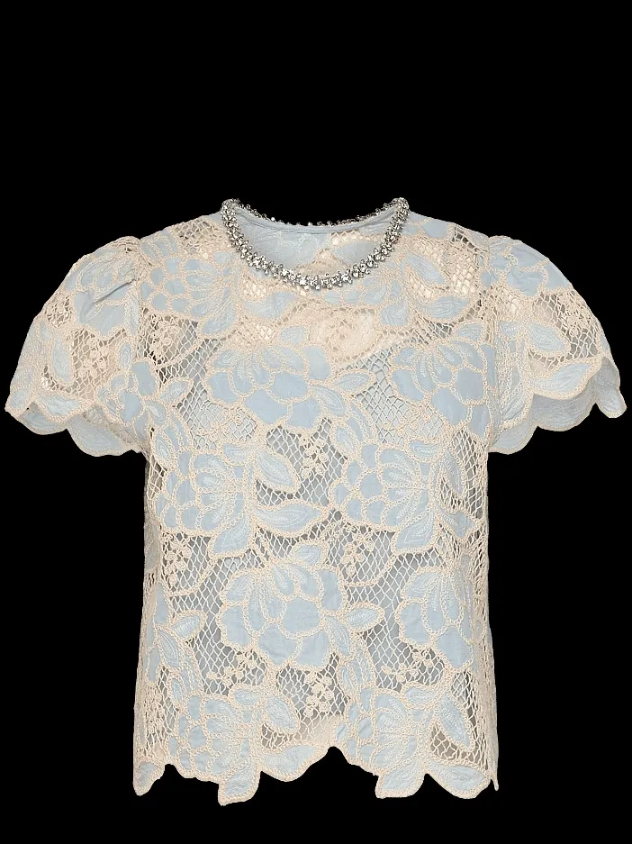 Lexy bluse - bleu ciel sold by Brando product image thumbnail 4