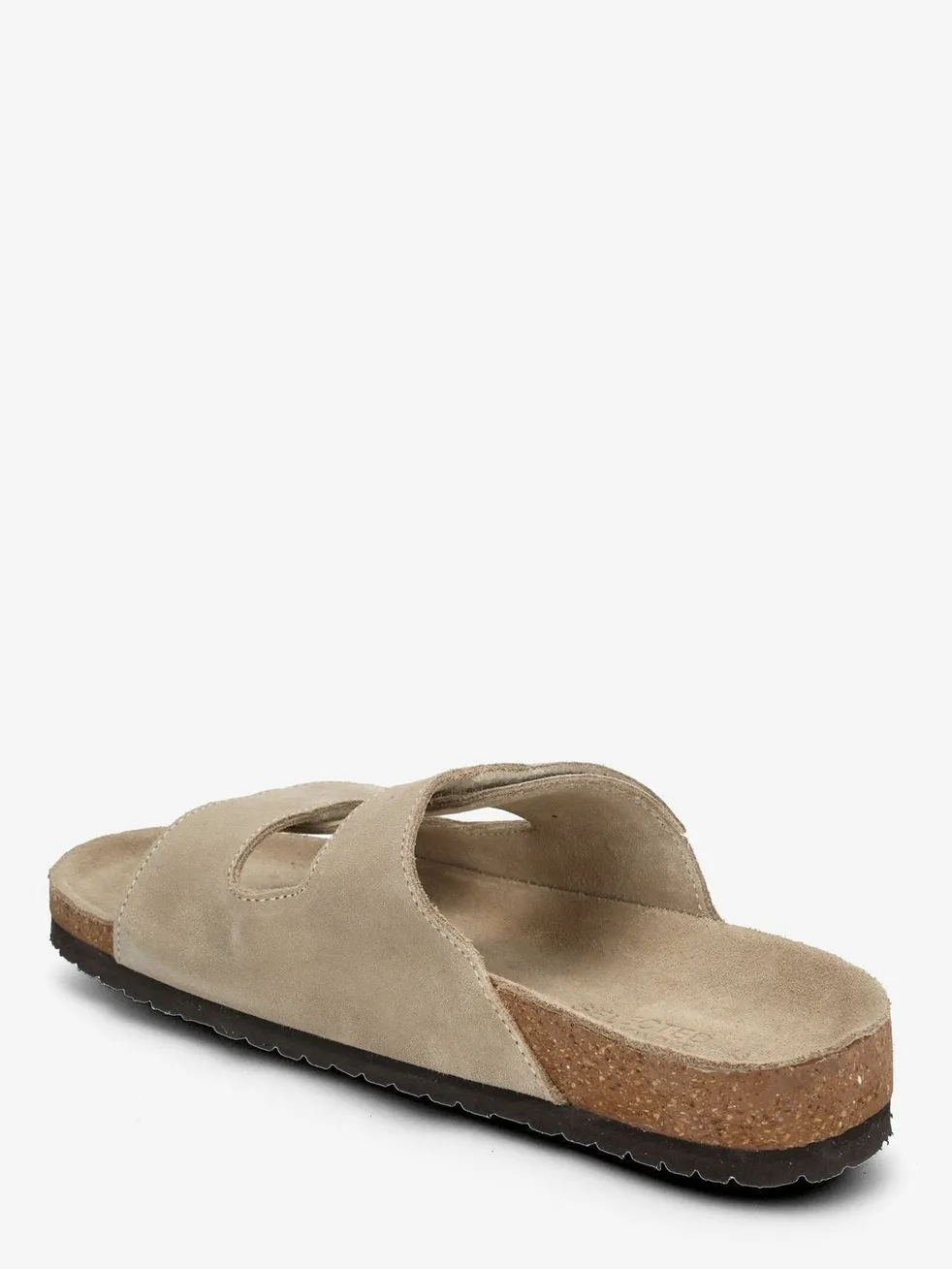 Bastian suede strap slider - sand sold by Brando product image thumbnail 3