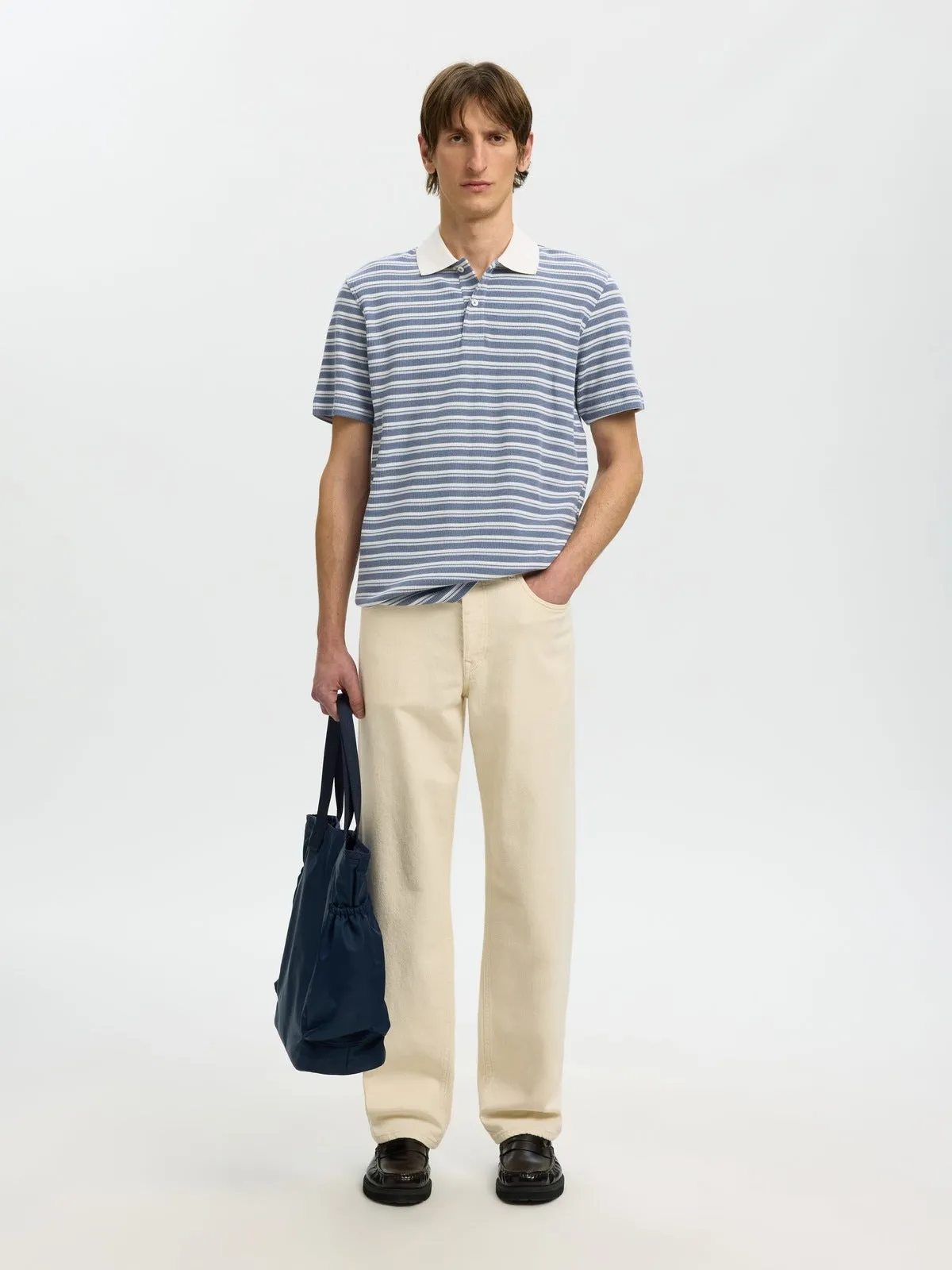 Blaze polo - egret sold by Brando product image thumbnail 4