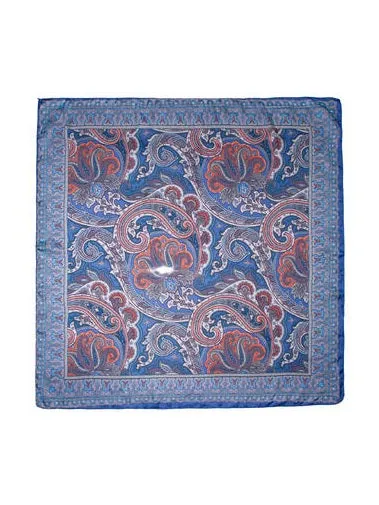 Skjerf paisley - blå sold by Brando product image thumbnail 2