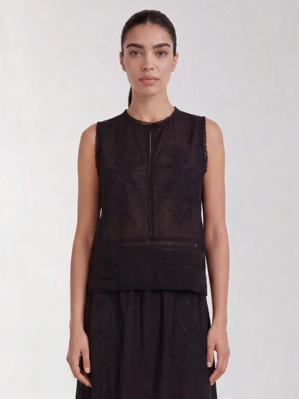 Ryan topp - black made by Brando