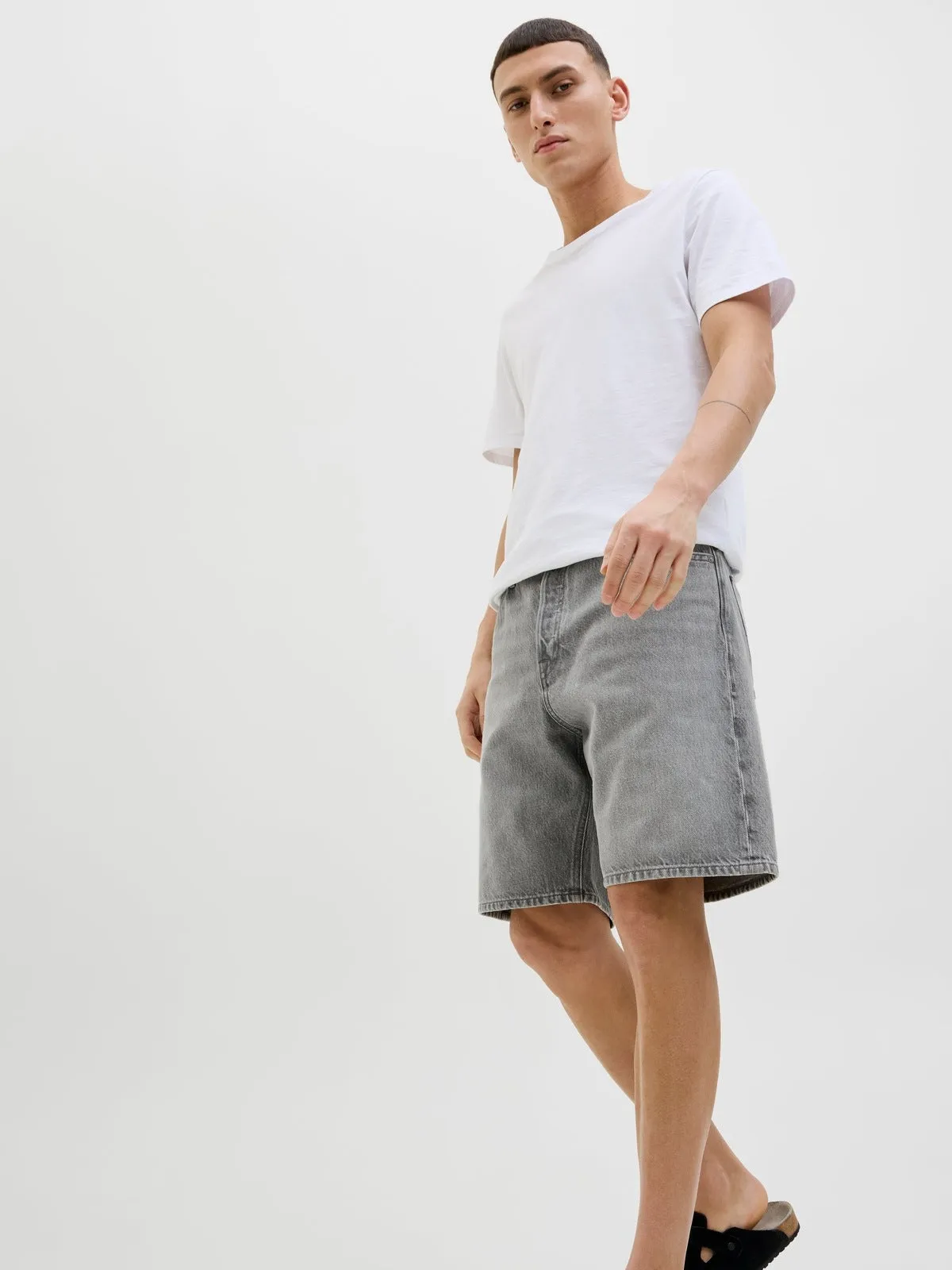 Tony original shorts - grey denim sold by Brando product image thumbnail 4