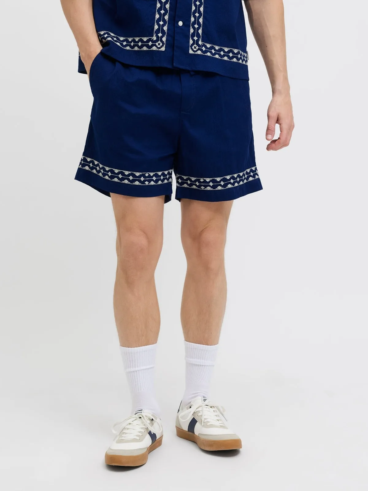 Bill crinkle shorts - ocean cavern sold by Brando product image thumbnail 2