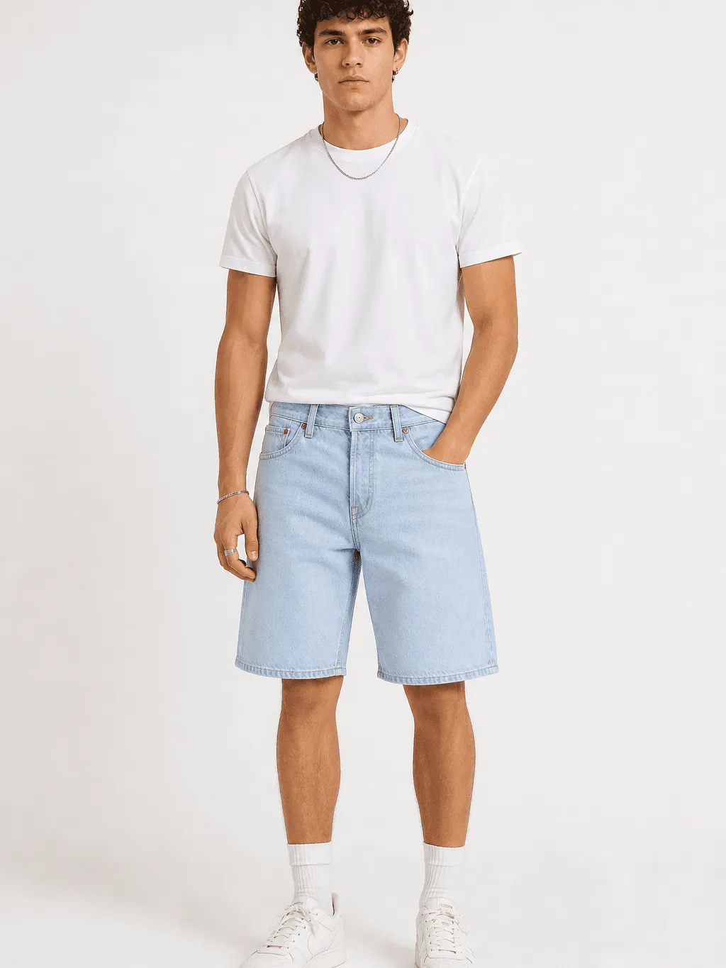 Tony original shorts - blue denim sold by Brando product image thumbnail 2