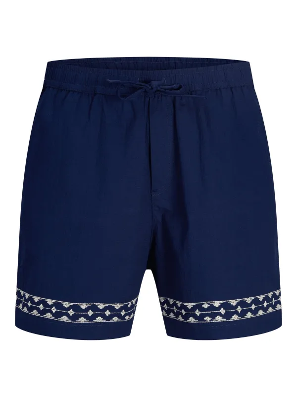 Bill crinkle shorts - ocean cavern made by Jack & Jones