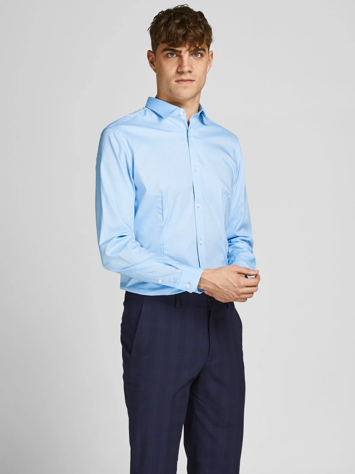 Parma skjorte - cashmere blue sold by Brando product image thumbnail 2