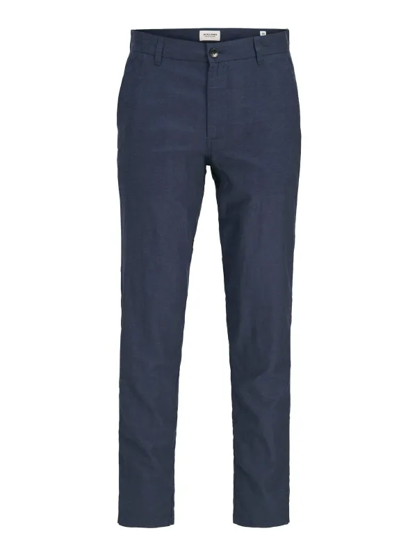 Jpstace summer lin chinobukse - night sky solid made by Jack & Jones