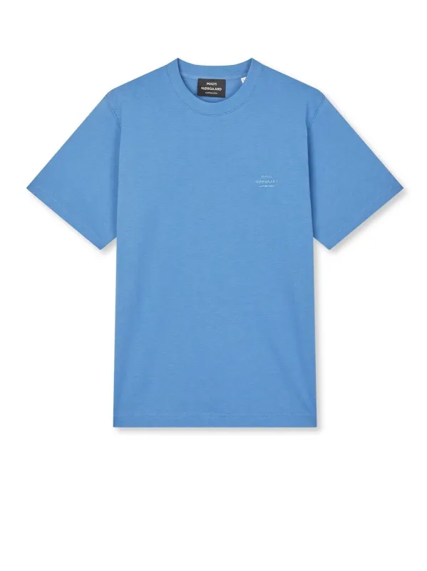 Cotton jersey frode logo t-skjorte - riviera made by Mads Norgaard