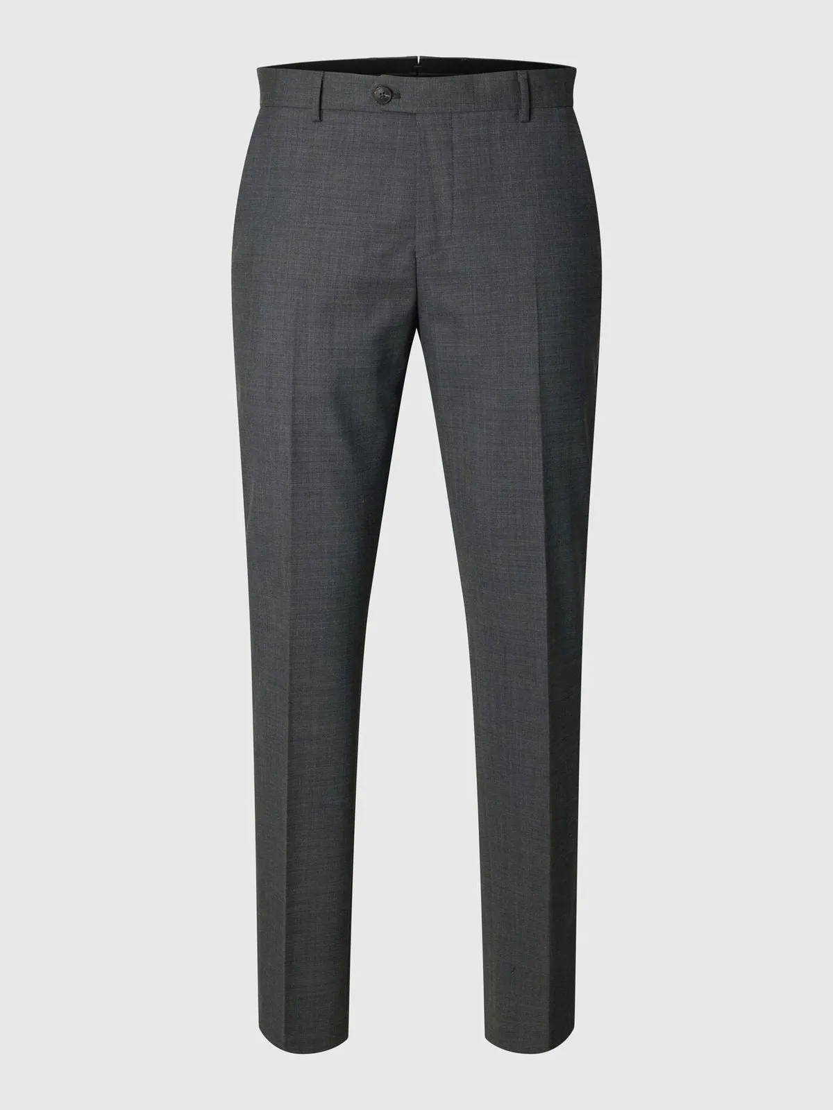 Slim theo ull dressbukse - dark grey sold by Brando