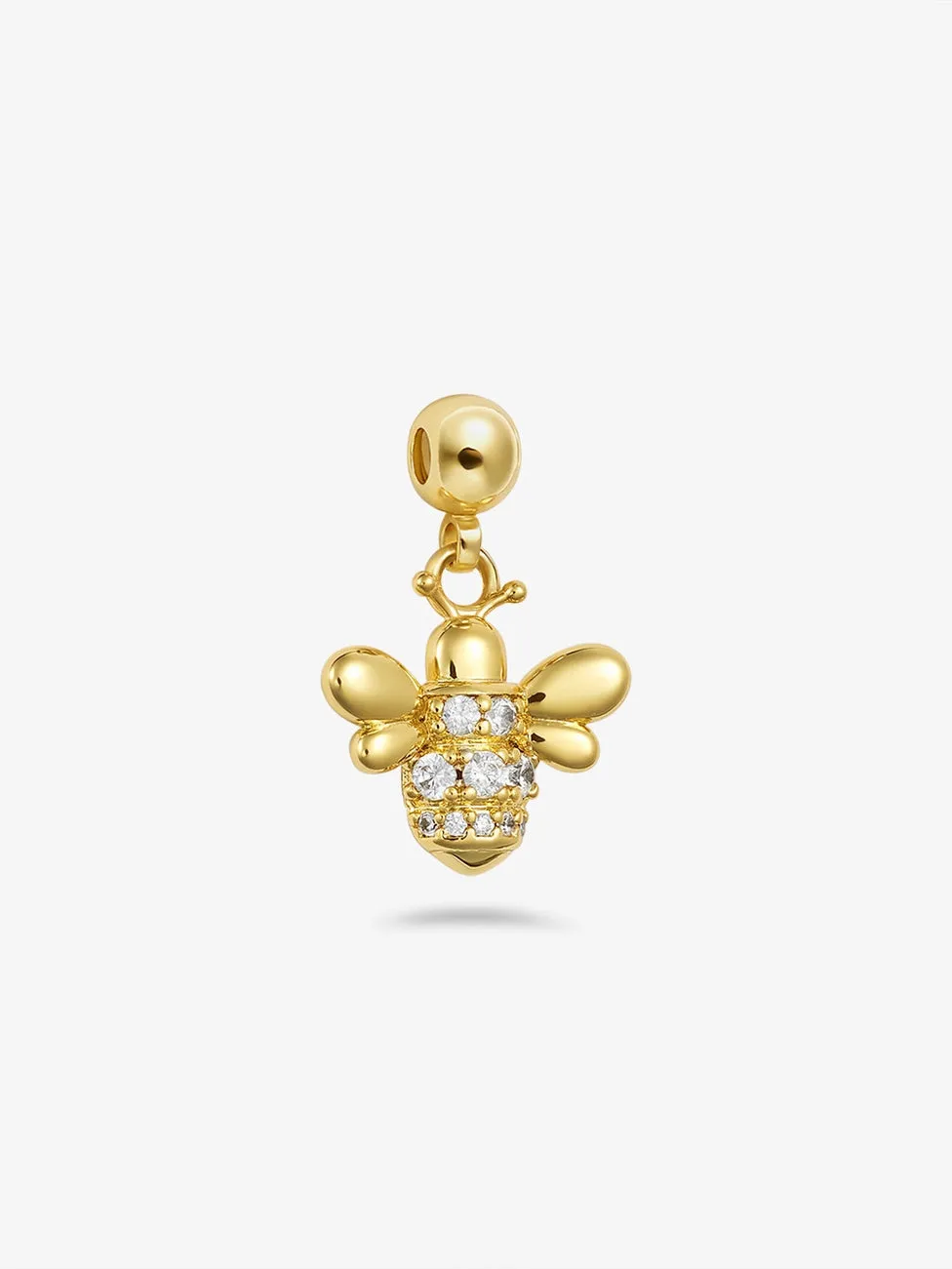 Bee charm - gold sold by Brando product image thumbnail 2