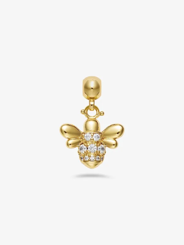 Bee charm - gold made by Brando