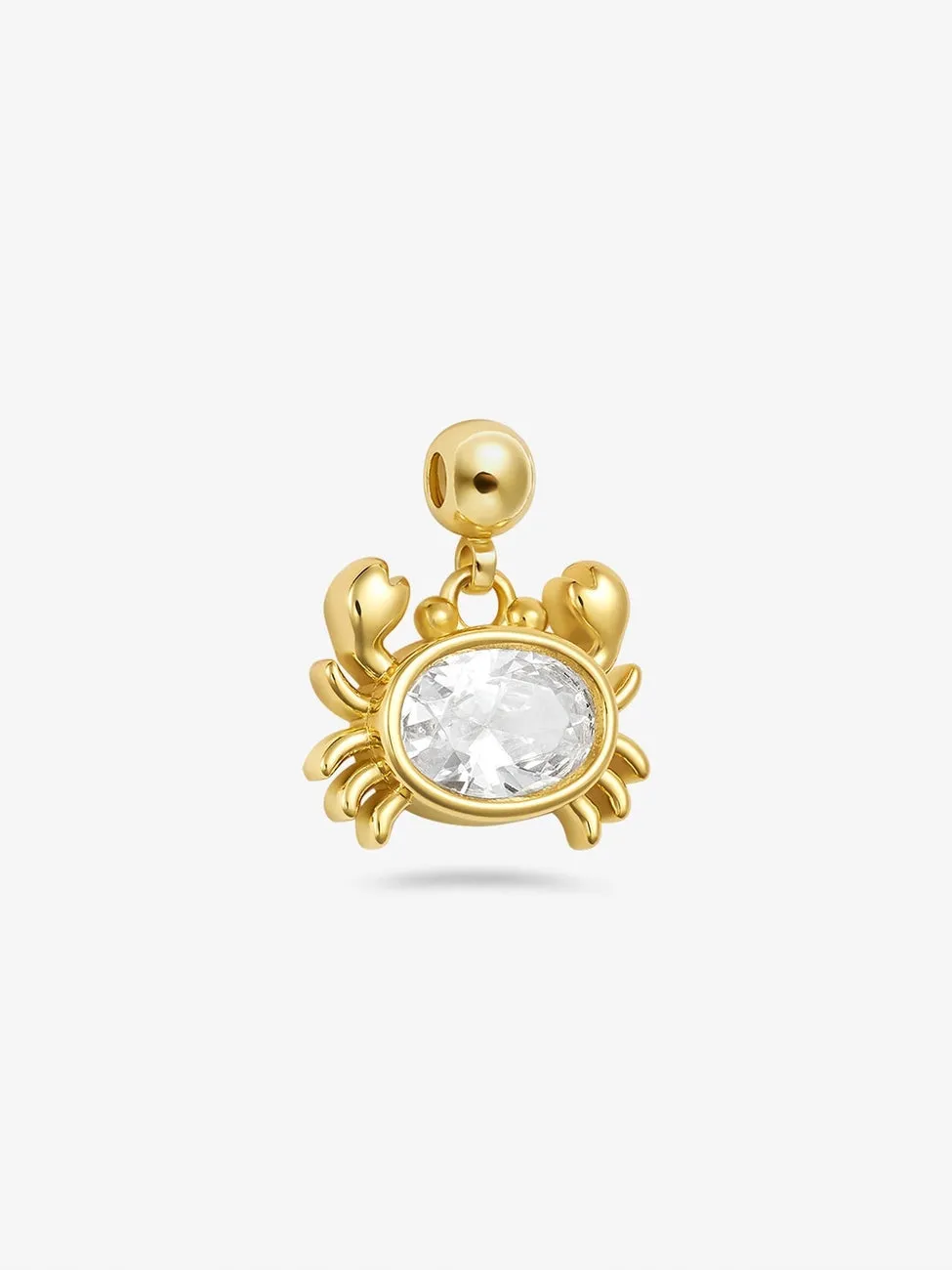 Crab charm - gold sold by Brando product image thumbnail 2