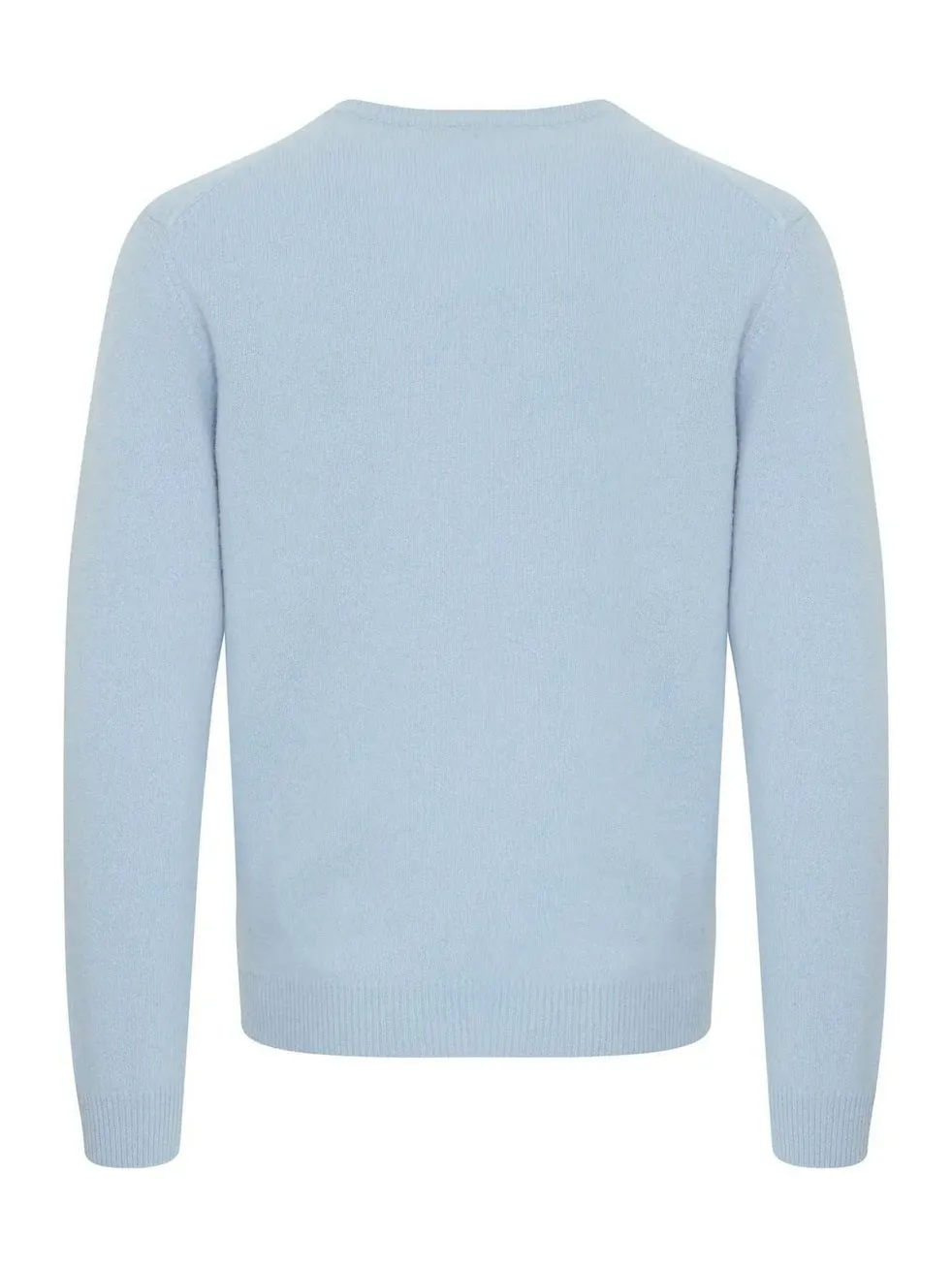 Karl lambswool knit crew neck - placid blue sold by Brando product image thumbnail 2