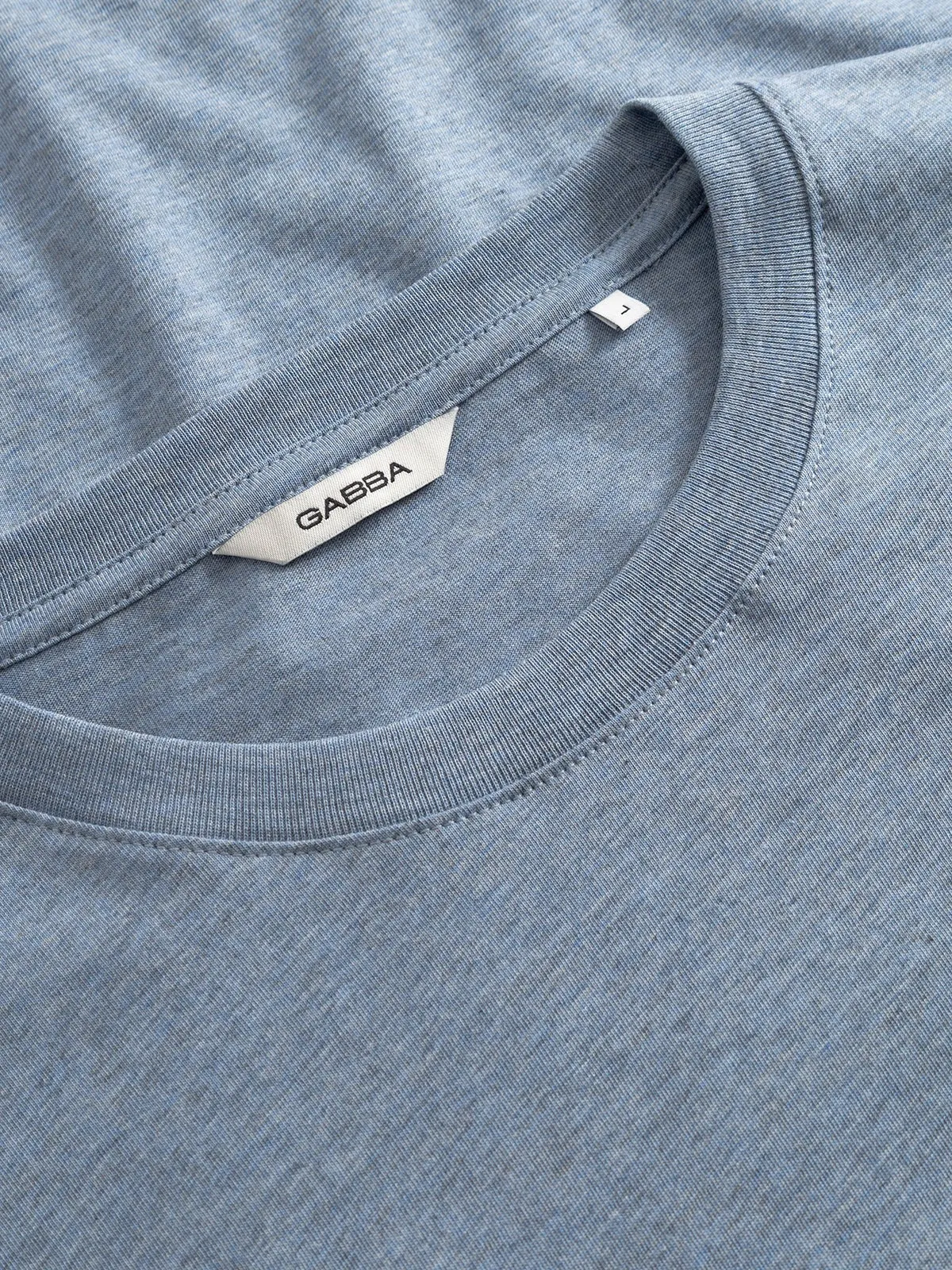 Dune melange t-skjorte - blue melange sold by Brando product image thumbnail 5