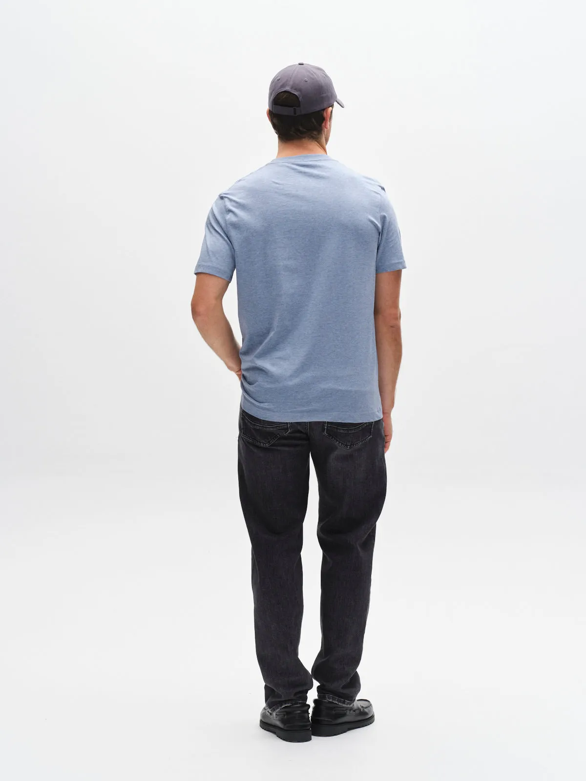 Dune melange t-skjorte - blue melange sold by Brando product image thumbnail 4
