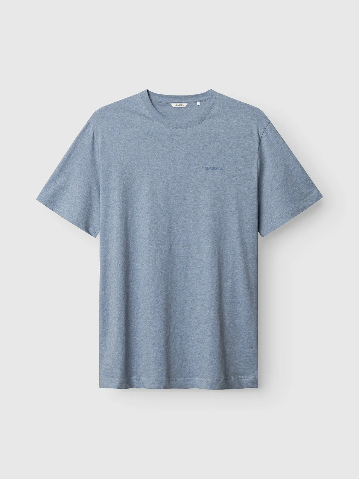 Dune melange t-skjorte - blue melange sold by Brando