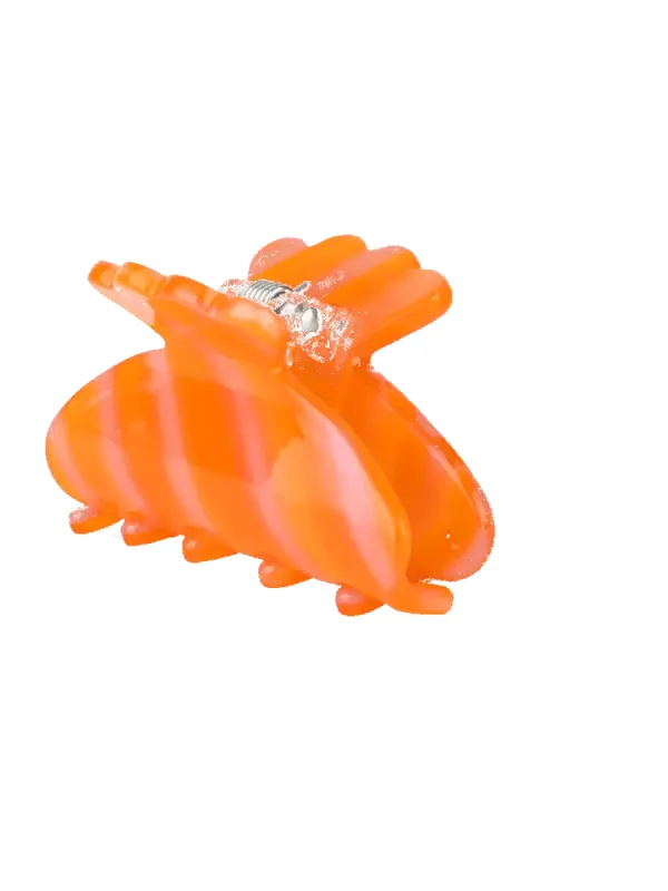 Helle Sunrise Mini Hårklype - Orange sold by Brando